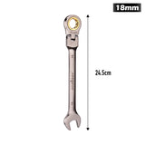 HORUSDY 6-32MM Ratchet Spanner Set with Flexible Head for Versatile Use