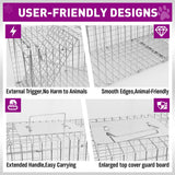 HORUSDY Humane Possum Feral Cage Cat Rabbit Bird Animal Trap Hare Fox Live Catch