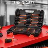 HORUSDY 18Pc Magnetic Nut Driver Set SAE Metric Nut Driver Set Impact Drill Tool