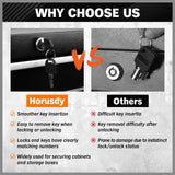 Heavy duty 7-drawer tool box chest with lockable storage cabinet in black, blue, and grey options