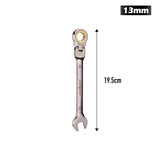 HORUSDY 6-32MM Ratchet Spanner Set with Flexible Head for Versatile Use