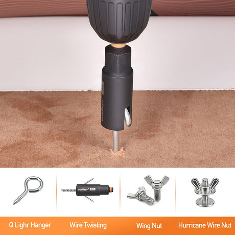 HORUSDY 60-Piece Magnetic Nut Driver Set with CR-V Steel and Storage Case