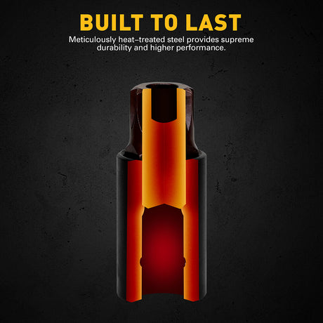 ELEAD 13-Piece Spline Bit Socket Set with S2 Alloy Steel and CR-V, Includes 3 Adapters for Versatile Applications