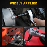 ELEAD 16-piece hex bit socket set with S2 alloy steel bits and CR-V steel sockets, perfect for automotive and industrial tasks.