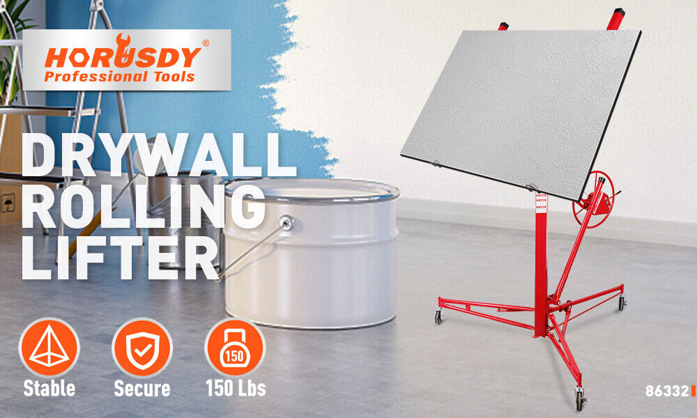 11FT Sheet Panel Lifter - Plaster Drywall Panel Gyprock Plasterboard ...