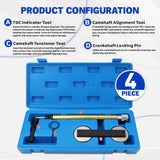 engine timing tool kit for VAG 1.4 1.6 FSI camshaft alignment crankshaft locking TDC tool set with case
