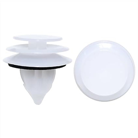 250pcs car door panel clips trim retainer fasteners 9mm push type automotive plastic clips with foam gasket replacement kit