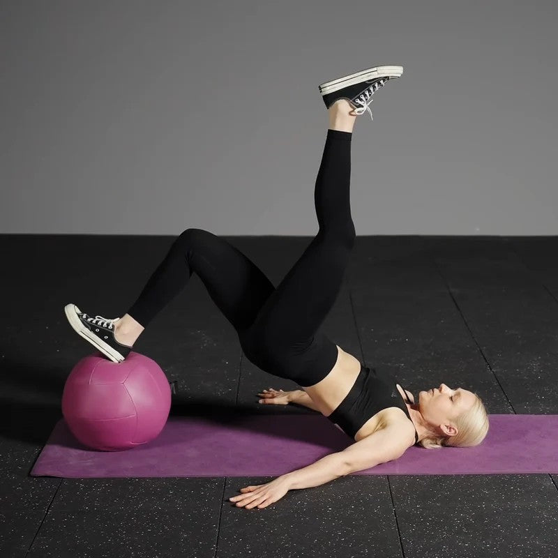 70LB wall ball set with 10, 15, 20 and 25 lb soft medicine balls for core workouts, strength training and home gym exercise