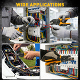 ELEAD 2020 piece electronic terminal kit with ratcheting crimping tool, XH 2.54mm connectors, male and female pin terminals, wiring connector set for electronics repair and automotive wiring