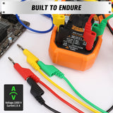 SWANLAKE 5-Pieces 4MM Banana to Banana Plug Test Lead Set Multimeter Electrical Test Wire