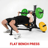 plate loaded chest press machine adjustable incline flat bench iso lateral home gym equipment upper middle lower chest strength trainer