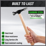 7 Piece Car Body Repair Hammer & Dolly Kit Auto Panel Beating Dent Roller Auto