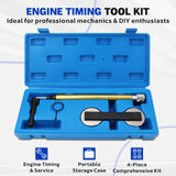 engine timing tool kit for VAG 1.4 1.6 FSI camshaft alignment crankshaft locking TDC tool set with case
