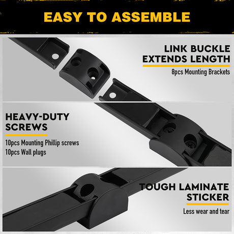 magnetic tool holder bars wall mount tool organizer with strong magnet for garage workshop storage