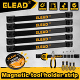 magnetic tool holder bars wall mount tool organizer with strong magnet for garage workshop storage