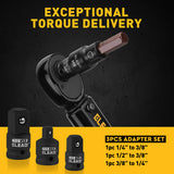 ELEAD 16PCS Master Hex Bit Socket Set with S2 Alloy Steel Bits, CR-V Sockets, Adapters, and Portable Storage Case for Automotive and Workshop Use