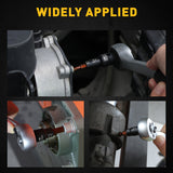 ELEAD 16PCS Master Hex Bit Socket Set with S2 Alloy Steel Bits, CR-V Sockets, Adapters, and Portable Storage Case for Automotive and Workshop Use