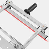 stainless steel panel cutter guide with adjustable 0-75cm cutting range for 4-5 inch and 7 inch cutters and trimmers