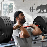6FT and 7FT Olympic barbell bars with 2-inch sleeves, 28mm knurled shafts and rotating sleeves for home gym strength training