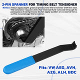 engine timing tool kit for VW Audi 2.0T camshaft locking tool BPG BPY BWT tensioner tool set with case