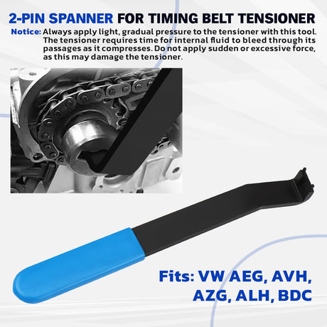 engine timing tool kit for VW Audi 2.0T camshaft locking tool BPG BPY BWT tensioner tool set with case