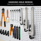 10 inch aluminum pipe wrench with V-shaped alloy steel teeth, lightweight straight pipe wrench for plumbing and repair