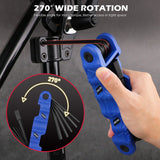 SEDY 34-piece folding hex and torx key set with metric, SAE, and star wrenches made of S2 steel, featuring ergonomic handles and corrosion resistance.