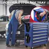 SEDY 24-piece metric and SAE ratcheting combination wrench set with CR-V steel and magnetic storage racks