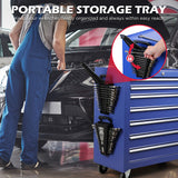 SEDY 12-piece SAE ratcheting wrench set with CR-V steel, 72-tooth mechanism and magnetic storage rack