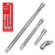 SEDY 3/8-inch socket extension bar set with universal joint for automotive and mechanical repair.