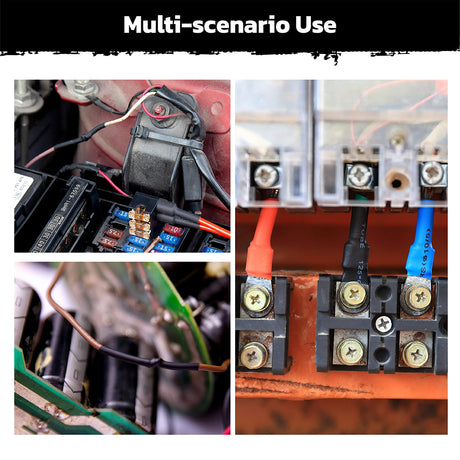 610-piece heat shrink tubing set with multiple sizes and colors, wire insulation tubes for electrical repair, DIY wiring and automotive applications