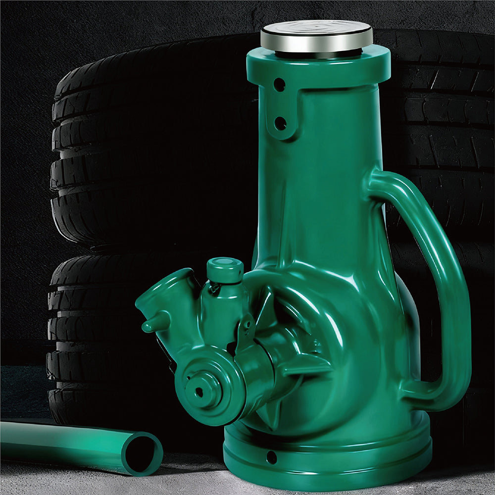 50 ton heavy duty screw jack with reinforced base, safety warning line and high lift range for trucks, machinery and industrial lifting