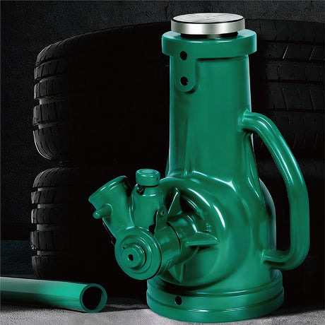 50 ton heavy duty screw jack with reinforced base, safety warning line and high lift range for trucks, machinery and industrial lifting