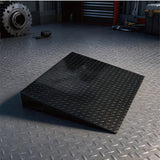 heavy duty metal vehicle ramp with 6000kg load capacity for cars SUVs trailers and workshop use