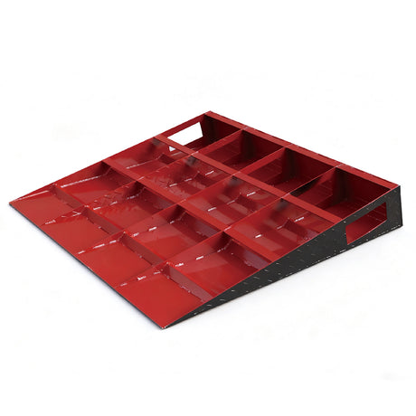 heavy duty metal vehicle ramp with 6000kg load capacity for cars SUVs trailers and workshop use