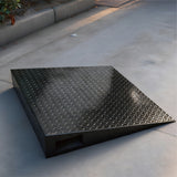 heavy duty metal vehicle ramp with 6000kg load capacity for cars SUVs trailers and workshop use