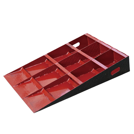 heavy duty metal vehicle ramp with 6000kg load capacity for cars SUVs trailers and workshop use