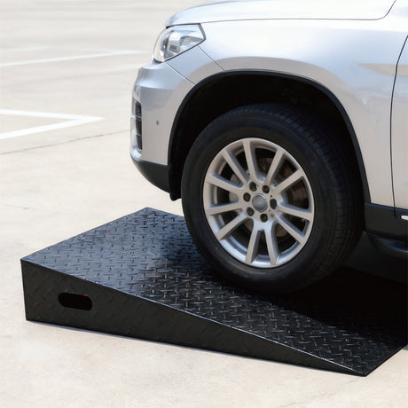 heavy duty metal vehicle ramp with 6000kg load capacity for cars SUVs trailers and workshop use