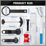 ea211 engine timing tool kit camshaft locking tool set for vw audi skoda tsi engine timing alignment tools with case