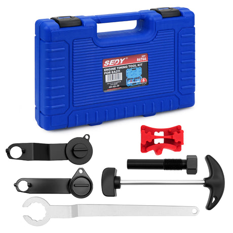 ea211 engine timing tool kit 6pcs camshaft locking tool set for vw audi skoda tsi engine alignment timing repair tools with case