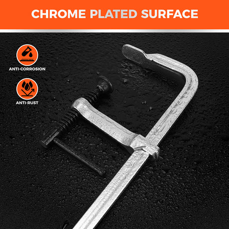 12 inch heavy duty bar clamps set for woodworking and metal welding