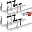 12 inch heavy duty bar clamps set for woodworking and metal welding