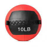 70LB wall ball set with 10, 15, 20 and 25 lb soft medicine balls for core workouts, strength training and home gym exercise