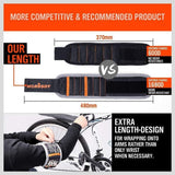 Magnetic Tool Wristband with Adjustable Strap, Screw and Nail Holder Pockets, and Telescopic Magnetic Pickup Tool for DIY Repairs