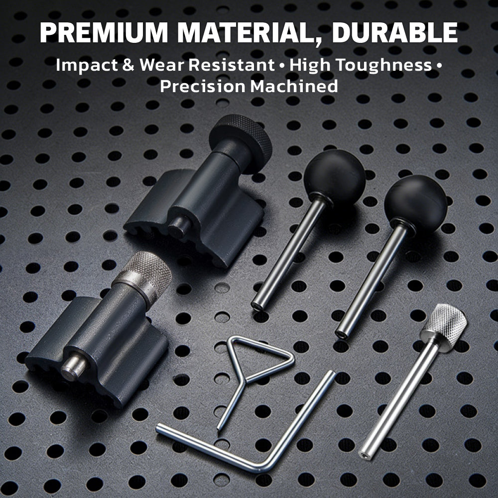 diesel engine timing tool kit 7pcs for vw audi tdi camshaft locking alignment tool set with case for engine timing repair