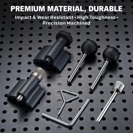 diesel engine timing tool kit 7pcs for vw audi tdi camshaft locking alignment tool set with case for engine timing repair