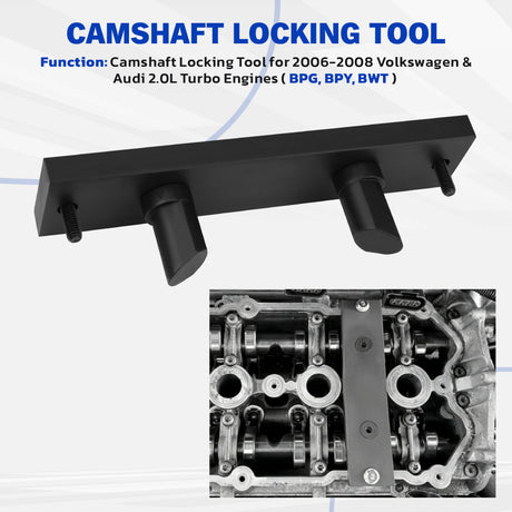 engine timing tool kit for VW Audi 2.0T camshaft locking tool BPG BPY BWT tensioner tool set with case