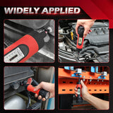 45-piece adjustable torque screwdriver set with 10-70 in-lb scale, 1/4-inch magnetic bit holder, 24 S2 bits and 20 SAE and metric nut drivers