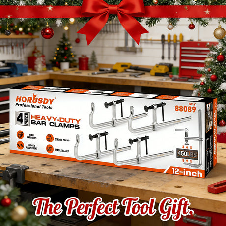 12 inch heavy duty bar clamps set for woodworking and metal welding