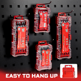 10-piece double-ended PH2 impact power bit set featuring magnetic S2 steel bits with dual torsion zones, HRC63 hardness, anti-cam-out design and storage case, available in 2.5 inch, 3.2 inch and 4.5 inch lengths for impact drivers and drills.